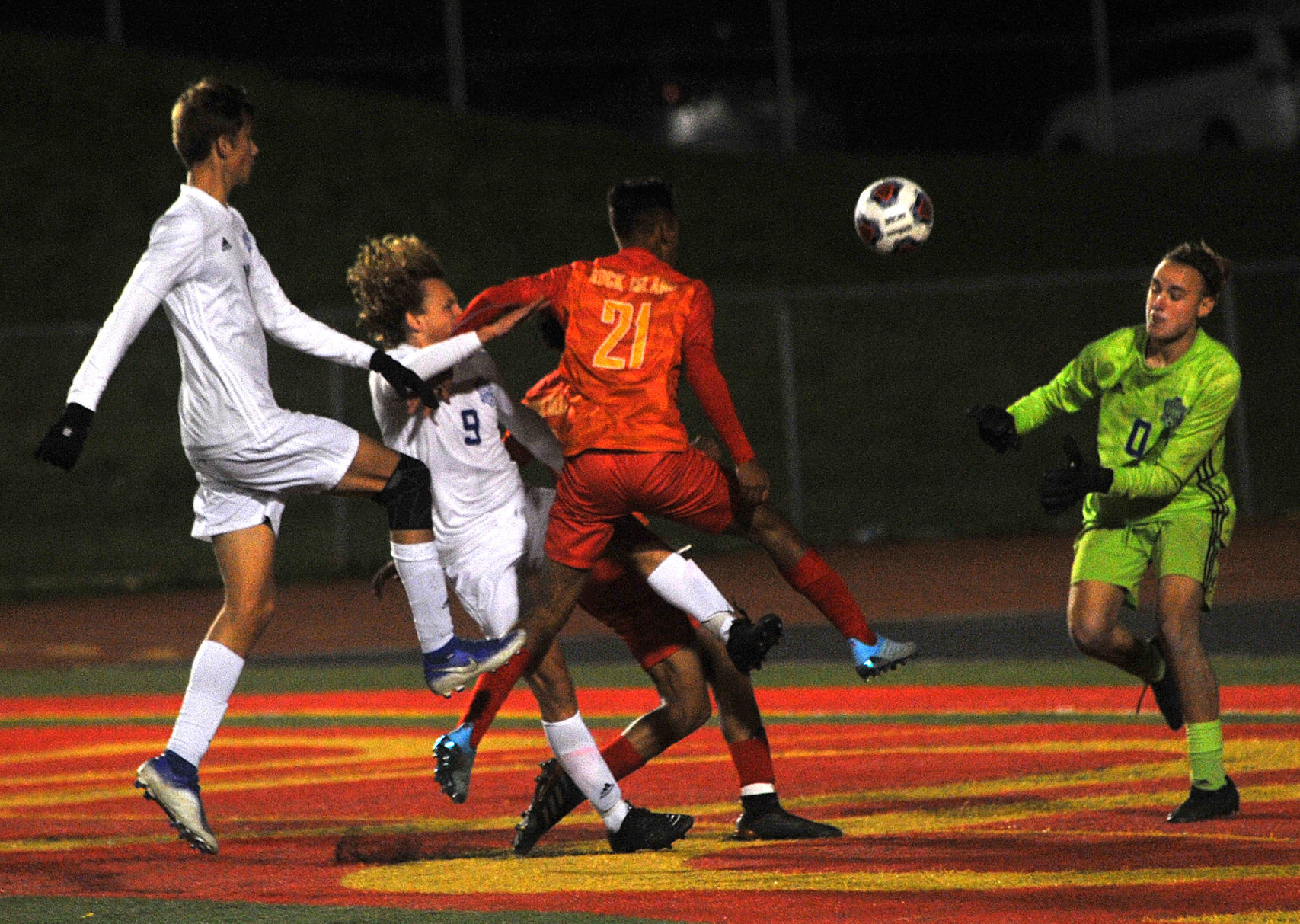 Quincy vs Rock Island boys soccer